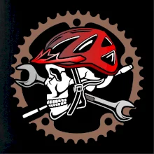 Lebka biker opravár