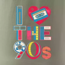 Aj love 90s - srdce a kazeta