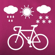 Cyklista za každého počasia