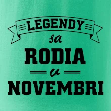 Legendy sa rodia v novembri
