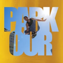 Parkour nápis nebo