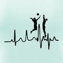 EKG volejbalistky EKG volejbalistky