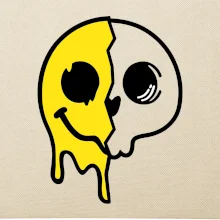 Yin & Yang yin-yang lebka smajlík