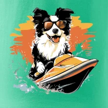 Border Kólia na vodnom skútri