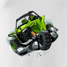 ATV bugina zelená ATV bugina zelená