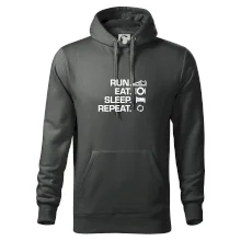 Run eat sleep repeat Run eat sleep repeat