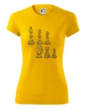 Šachové figúrky kreslené