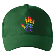 LGBT hand print