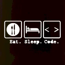 Eat sleep Code Eat sleep Code