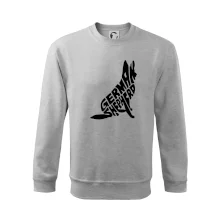 Nemecký ovčiak sediaci napis