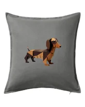 Jazvečík - zlepený z papiera