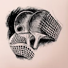 Ping pong rakety a sieť