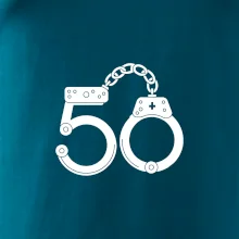 Narodeninové tričko pre policajta - putá 50