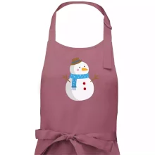 Snehuliak so šálom