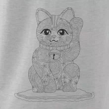 Mačka mávajúca mandala