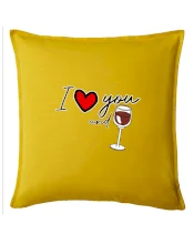 I love you and red wine