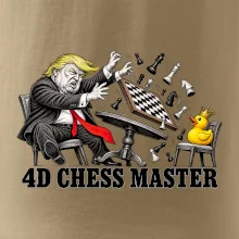 Donald Trump prohrává šachy s kachnou