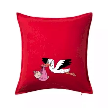 Bocian a bábätko - dievča (Hana-creative)