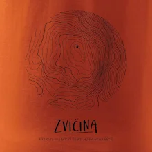 Zvičina - vrstevnice v kruhu