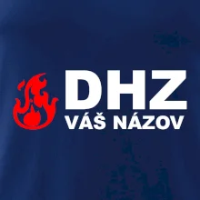 DHZ (oheň, názov sboru - vlastný nápis)