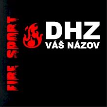 DHZ (oheň, firesport, názov sboru - vlastný nápis)