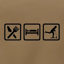 Eat sleep kolobeh - kolobežka