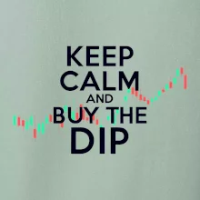 Zelenočervený graf Keep Calm and Buy the Dip Zelenočervený graf Keep Calm and Buy the Dip
