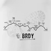 Profil kopců - Brdy