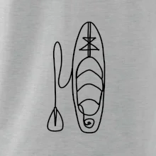 Paddleboard jedním tahem