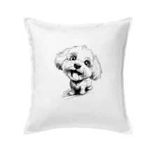 Čiernobiela karikatúra Bišónik