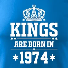 Kings are born in 1974