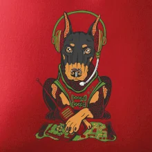 Bojový doberman (Pecka design)