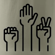 Kameň nožnice papier ikony