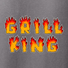 Grill King ohnivý nápis