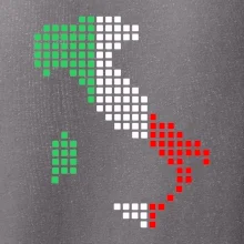 Taliansko obrys vlajka