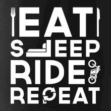 Eat sleep ride moto