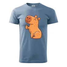 Kapybara s palcom hore Kapybara s palcom hore