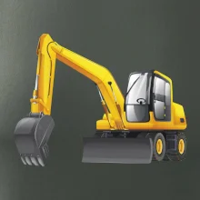 Bager bez nápisu spredu Bager bez nápisu spredu