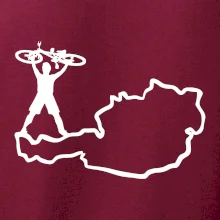 Cyklista - Mapa Rakúska