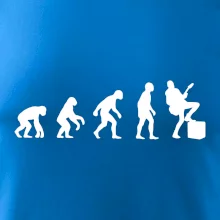 Evolúcia gitarista - noha na kombe