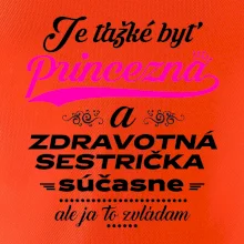 Je ťažké byť princezná zdravotná sestrička Je ťažké byť princezná zdravotná sestrička