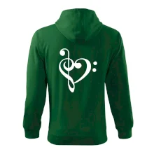 Husľový kľúč srdce Husľový kľúč srdce