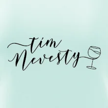 Tím nevesty červené víno