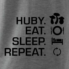 Huby Eat Sleep Repeat Huby Eat Sleep Repeat