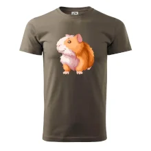 Morča - kreslené, bielo oranžové