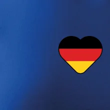 Germany love prso - Nemecká vlajka Germany love prso - Nemecká vlajka