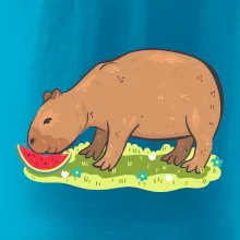 Kapybara a melón Kapybara a melón