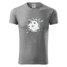 Florbal lopta v triku Florbal lopta v triku