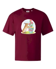 Veľkonočný zajačik tulipány