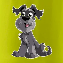 Bradáč kreslený sediaci